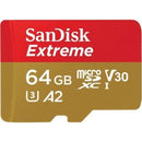 Cartão de Memória Sandisk Micro SD Extreme 160mb/s 64GB